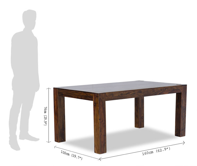 Napoli Six Seater Dining Set (Walnut Finish)